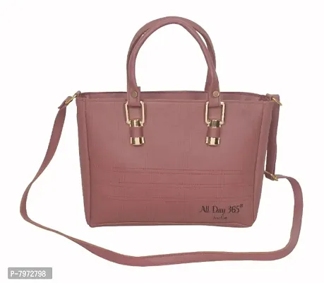 Women Pink Sling Bag-thumb0