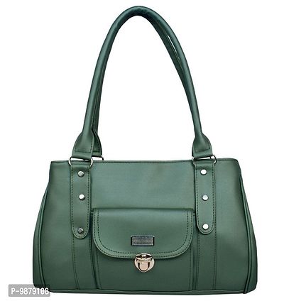 Women Green Handheld Bag-thumb0