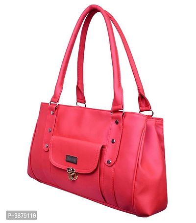 Women Red Handheld Bag-thumb2