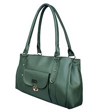 Women Green Handheld Bag-thumb1