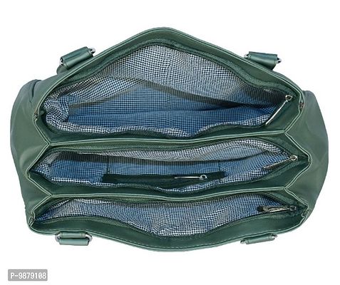 Women Green Handheld Bag-thumb5