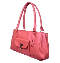 Women Pink Handheld Bag-thumb2