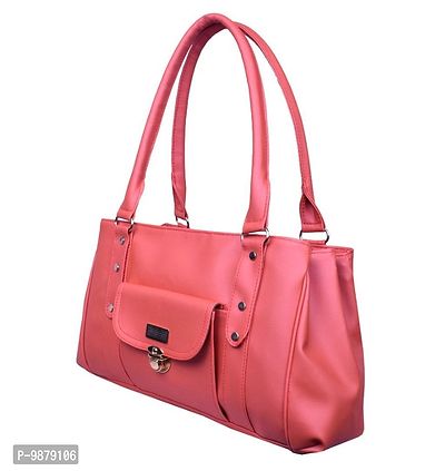 Women Pink Handheld Bag-thumb3