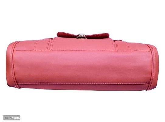 Women Pink Handheld Bag-thumb4