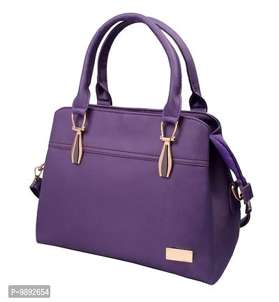 Women Violet Handheld bag