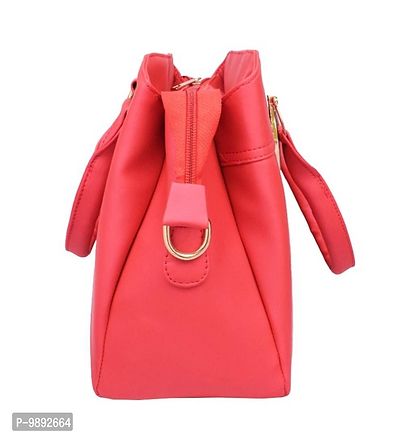 Women Red Handheld bag-thumb3