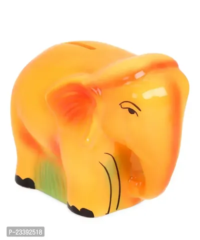 Ceramic Elephant Money Bank Cute Gullak For Kids Encourage Saving Best Birthday Gift