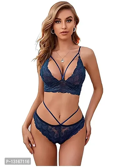 Stylish   Bra And Panty Set For Women-thumb0