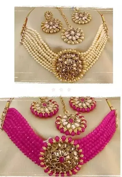 Elegant Alloy Jewellery Set for Women Combo