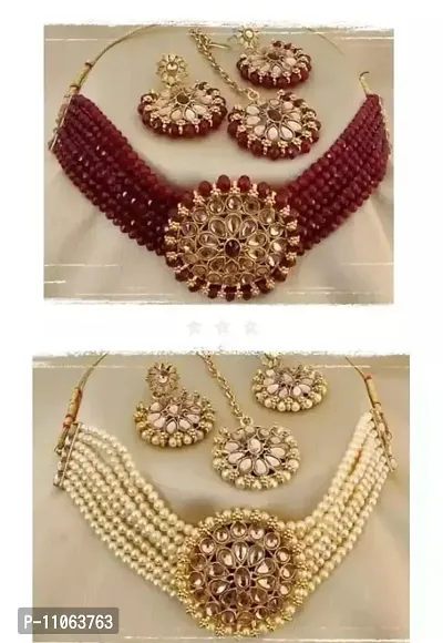 Elegant Alloy Jewellery Set for Women Combo-thumb0