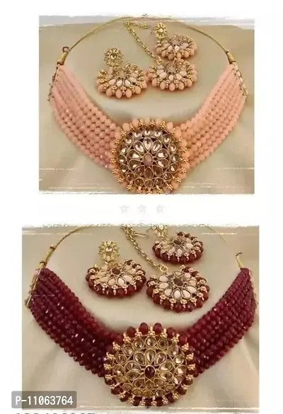Elegant Alloy Jewellery Set for Women Combo-thumb0