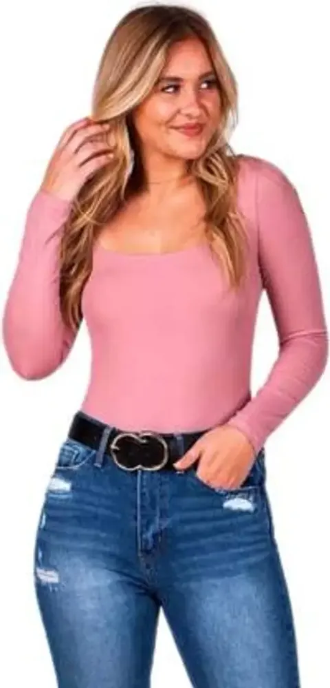 Elegant Blend Solid Top For Women