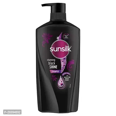 Sunsilk Stunning Black Shine Shampoo 650 ml-thumb0