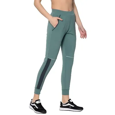 Buy REEBOK Solid Slim Fit Cotton Womens Athleisure Track Pants  Shoppers  Stop