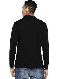 LEWEL Men Cotton Round Neck Full Sleeve T-Shirt Small-thumb2