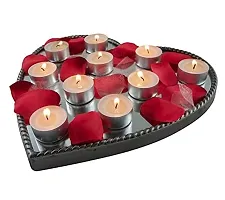 BOHRA Deals White Wax Tealight Candles Set, Smokeless Candles, Tealight Diwali Candles for Diwali, (White, Pack of 50)-thumb2