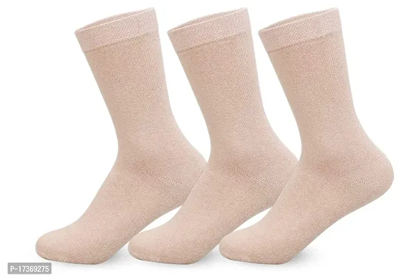 BOHRA DEALS Women's Regular Cotton Socks (Pack Of 3)-thumb0