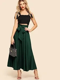 Olive Green Women's Skirt-thumb2