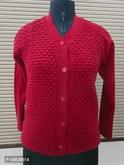 Women Printed High Neck Full Sleeve Sweater