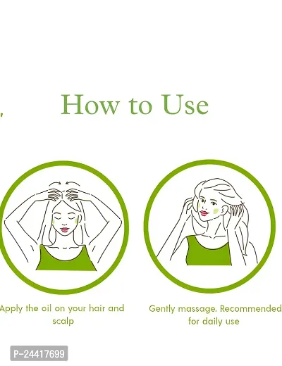 Adivasi Herbal Hair Oil Reduces Hair Fall and Grows New Hair, 100% Ayurvedic Oil Pack of 4-thumb2