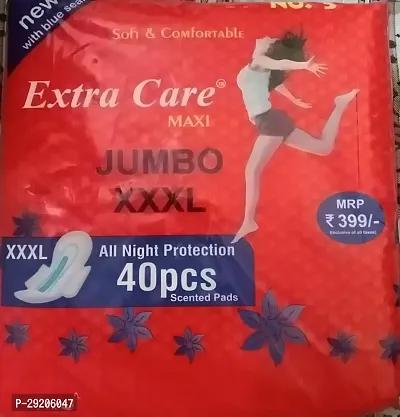 NAFEES CREATION DAYS Jumbo XXXL Sanitary Pads Pack 40 Sanitary Pad-thumb0