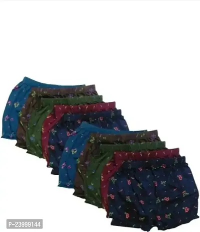 Stylish Fancy Hosiery Printed Panty For Girls Pack Of 10-thumb0