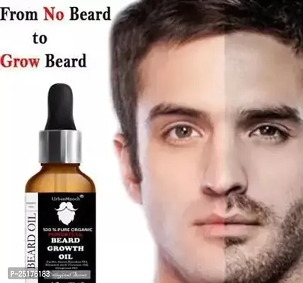 Pure Beard Growth Hair Oil 100 Percent Natural Oil