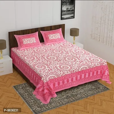 Cotton Printed Bedsheets-thumb0