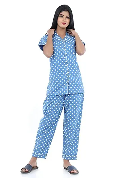 Most Trending Printed Night Suit Set For Women And Girls