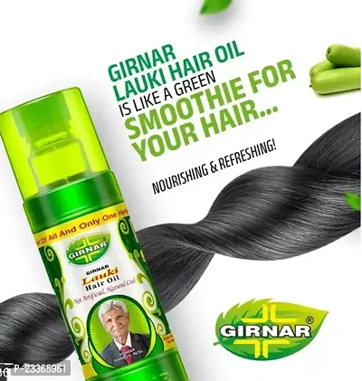 Girnar Lauki Hair Oil | With Goodness of 14 Herbal Extracts | 500ml ||53||