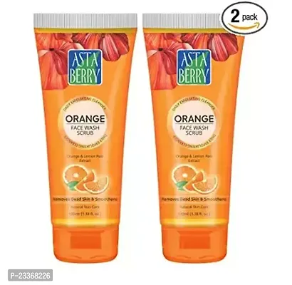 Astaberry VItamin-C Face Wash Scrub (Pack OF 02) ||A3||-thumb0