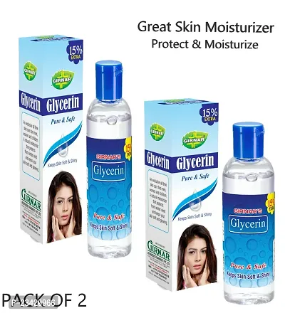 Girnar Glycerine Great Skin Moisturizer (PACK OF 02)-thumb0