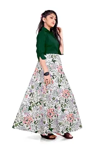 Aarya Designer Women Crepe Collar Neck Full Lenth Dresss || Stylish Gown for Girls || Full Length Gown for Women  Girls-thumb3