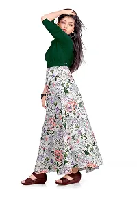 Aarya Designer Women Crepe Collar Neck Full Lenth Dresss || Stylish Gown for Girls || Full Length Gown for Women  Girls-thumb1