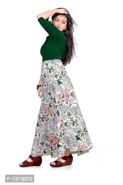 Aarya Designer Women Crepe Collar Neck Full Lenth Dresss || Stylish Gown for Girls || Full Length Gown for Women  Girls-thumb2