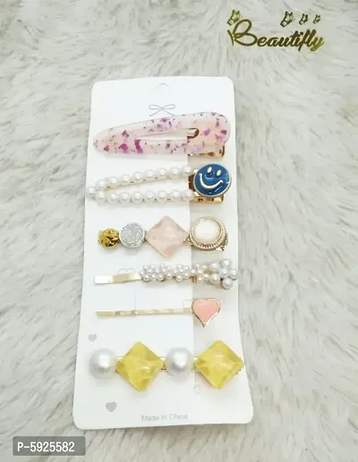 Korean 6pcs clips card