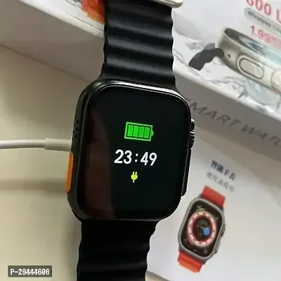 Classic Black Unisex Modern Smart Watch-thumb0