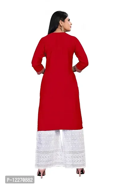 LADKU New Sequince With Emebroidery Work Rayon And Plazzo Kurta Set-thumb2