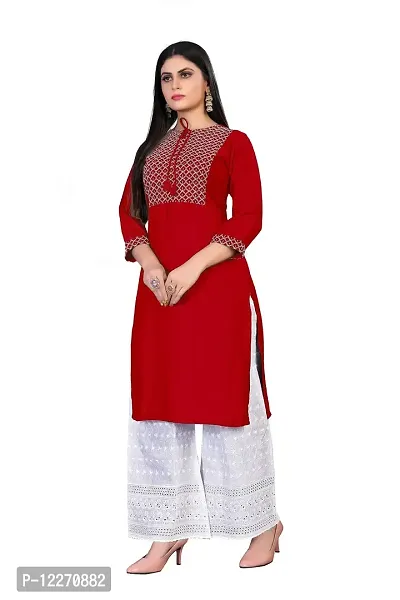 LADKU New Sequince With Emebroidery Work Rayon And Plazzo Kurta Set-thumb4