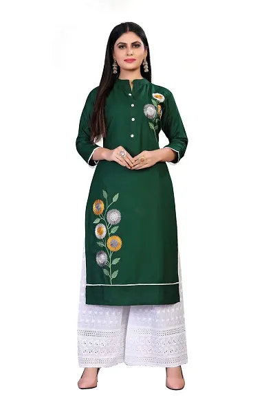 Beautiful Silk Stitched Kurta for Women