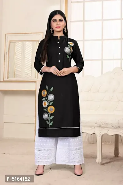 Trendy Beautiful Rayon Stitched Kurta Bottom Set-thumb0