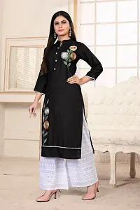 Trendy Beautiful Rayon Stitched Kurta Bottom Set-thumb2