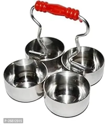 Stainless Steel Holding Attached Bowls-thumb0