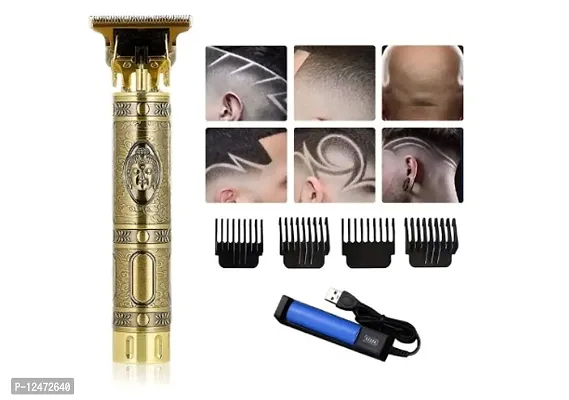 Hair and Beard Trimmer For Men Buddha Style Trimmer, Professi-thumb3