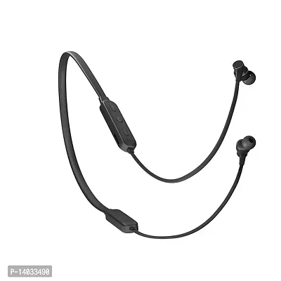 Stylish Black In-ear Bluetooth Wireless Headphones With Microphone-thumb0