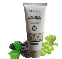 Assure Blackberry, Grape Seed Extract Anti Ageing Night Cream (60g) Pack of 2-thumb2