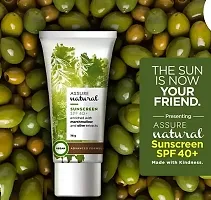 Assure Marshmallow and Olive Extracts Natural Sunscreen Cream with SPF 40+ (75g) Pack of 3-thumb4