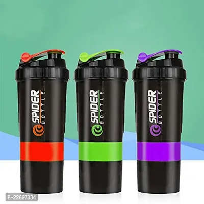 Homeglare Spider Protein Gym Shaker Bottle for Gym - 500 Milliliters-thumb3