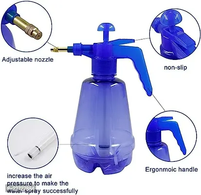 .5 Lt Sprayer Portable Pressure Garden Spray Bottle Kettle Plant Flowers Watering Can Pressurized Sprayer Gardening Tools .1.5 L Tank Sprayer (Pack of 1) MULTICOLOR (Color and Print May Vary)-thumb3