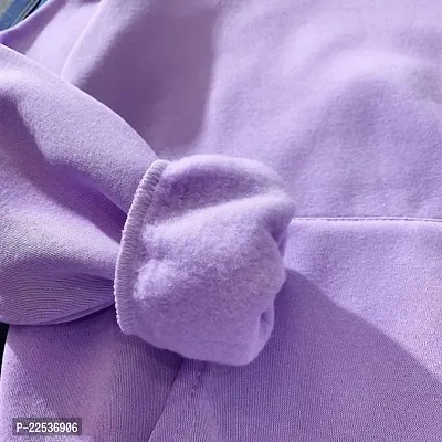 Classic Fleece Solid Hoodie Sweatshirts for Unisex-thumb2